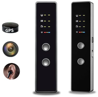Wanzen Detektor丨Mini- Kamera Finder丨IR Detector丨RF Signal Detector丨Anti Spy Anti-Aufnahme Detektoren丨Starke magnetische Detector für GPS Locator Tracker丨Abhörgeräte Detektor丨für Hotel Heim Büro Reisen