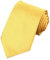 MAIANY Herren Krawatten, 8cm Einfarbige Krawatte Formelle Krawatte für Männer, klassische Premium Krawatte für Männer Hochzeit Geschäft (golden)