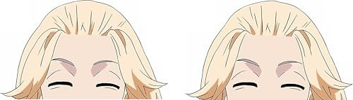 Tokyo Revengers Aufkleber 2 Stück - Anime Peeker für Auto - Japanischer Style Sticker - 9 cm (Mikey)