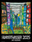 Hundertwasser - Art Calendar 2025 - Wörner Verlag - Wandkalender mit bezaubernden Kunstwerken des Kunstlers Friedensreich Hundertwasser - 44 cm x 34 cm