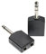 Adattatore audio stereo mono da 1/4 a Y, splitter, jack maschio da 6,35 mm a 2 jack femmina da 6,35 mm(Stereo,2PCS)
