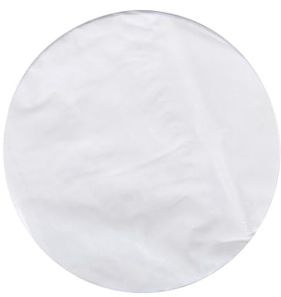 Rundes Antihaft Backpapier aus Silikonöl, 50 Blatt, Doppelseitig