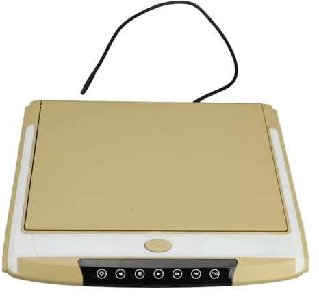 KAKAKE Pantalla de Techo de Coche de Diseño Moderno de 11,6 Pulgadas con Orientación Ajustable, Altavoz Incorporado para de Entretenimiento para Coche