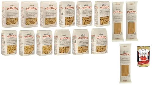 Italian Gourmet Italienisches Pasta Mix Vorteilspack 15x 500g, Assortiment verschiedener Pastaformen, Hartweizen Pasta, ideal für Vorrat, Familienküche, schnelle Gerichte & Meal Prep