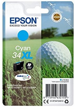 Singlepack cyan 34 x L