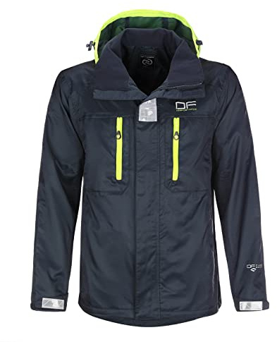 Dry Fashion Herren Regenjacke Segeljacke Baltic - Allwetterjacke Outdoorjacke Jacke Sailing Wasserdicht Winddicht Atmungsaktiv