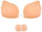SHINYMOD Stick on Bra, Strapless Backless Sticky Bras for Women, Adhesive Silicone Invisible Push Up Bra Reusable Skin Comfortable Cup Bra with 2Pcs Nipple Covers, Wing-Shaped B