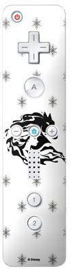 Skin kompatibel mit Nintendo Wii Controller Folie Sticker Frozen ELSA Offizielles Lizenzprodukt Die Eiskönigin 2