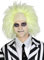 Funidelia | Beetlejuice Perücke für Herren und Damen Tim Burton, Horrorfilm, Horror - Zubehör für Erwachsene, Zubehör für Kostüm - Gelb
