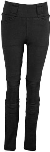 Rusty Stitches Claudia V2 Damen Motorrad Textilhose, schwarz, 46