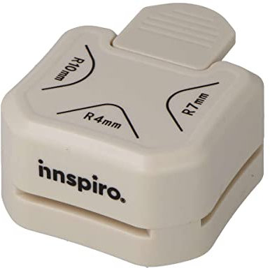INNSPIRO Perforatrice pour coins 3 en 1 Corner Punch, perforatrice pour scrapbooking, DIY, manualités, création de cartes.