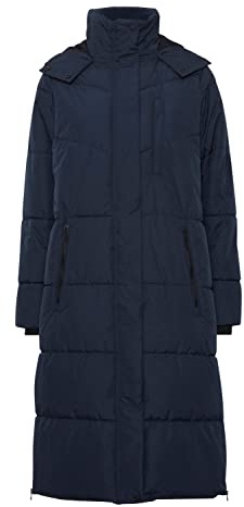 OXMO OXJulie Damen Winterjacke, L, Insignia Blue (194010)