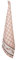 Clayre & Eef Geschirrtuch 50x70 cm Beige Baumwolle Rechteck Dackel Küchentuch