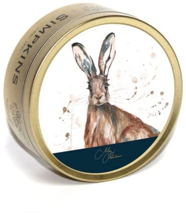 Simpkins - Meg Hawkins - Hare Tin with Mixed Fruit Drops - Travel Sweets 175g - Pack of 1