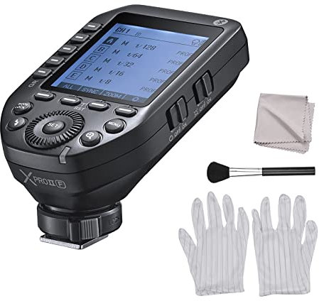 Godox XPROII-F 2.4G Wireless Flash Trigger Transmitter TTL Autoflash 1/8000s HSS LCD-Bildschirm 32 Kanäle 16 Gruppen für Fujifilm-Kameras (XPROIIF)