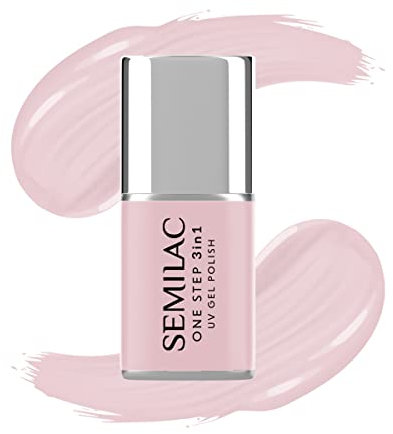 Semilac One Step 3in1 UV Nagellack S610 Barely Pink 7ml
