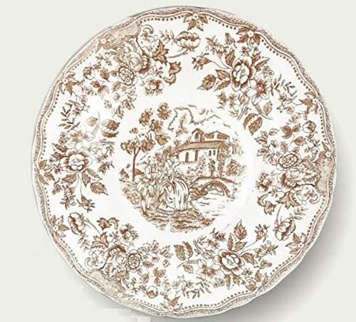 L.DEC.INGLESE TORTORA PIATTO PIANO 33cm