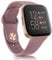 Oumida Kompatibel für Fitbit Versa 2 Armband/Fitbit Versa Armband für Damen Herren, Silikon Armbänder Classic Sport Ersatz Uhrenarmband für Fitbit Versa 2/Fitbit Versa/Versa Lite, Rauch Violett