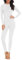 SIMIYA Women Thermal Underwear Set Base Layer Long Sleeve Top Ultra Soft Long Johns Fleece Lined Thermals Leggings for Winter Workout(1pc White,3XL)