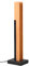 Trio Leuchten LED Tischleuchte Kerala 541610132, Metall Schwarz matt, Holz naturbelassen, inkl. 8 Watt LED, Switch Dimmer
