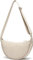 Johiux Half Moon Crossbody Bag Damen,Crossbody Chulterbeutel Damen,Casual Crossbody Bag,Einfarbige Cross Body Bag for Women,Halbmond Schultertasche (Beige)