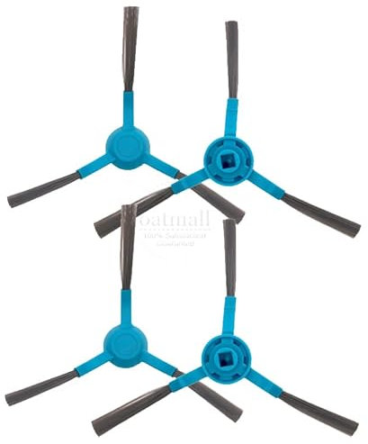Pièces de Rechange de Rechange for Thomson THVC204BC Filtre HEPA Brosse latérale Robot aspirateur Accessoires Kit de consommables Louable (Color : 4PCS Brushes)