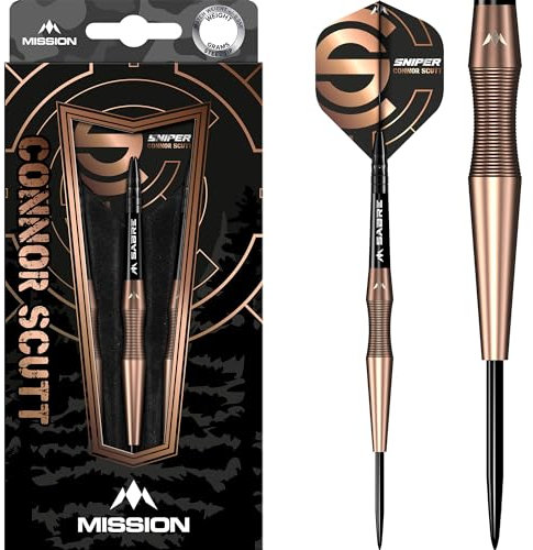 Mission Darts Mission Connor Scutt V2 90% - Steeldarts 22 Gramm