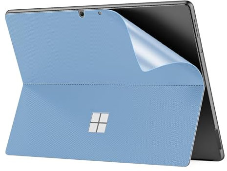 MoKo Film de Protection Arrière Tablette Compatible avec Microsoft Surface Pro 11 2024 / Pro 10 2024/Pro 9/Pro 8 13, Protecteur d'Écran Arrière d'Autocollant en PU pour Surface Pro 11, Bleu Saphir