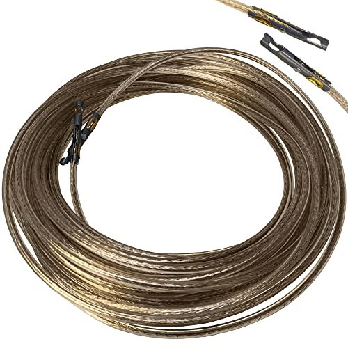 Zollseil 21m 34m 36m 41m lang 6mm Ø Planenseil mit Drahteinlage Zollschnur Kabel Seil LKW Auflieger Anhänger PKW (36)