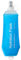 ZESION Blaue weiche Thermosflasche, TPU, faltbar, für Trinkrucksäcke/Laufwesten, Laufen, Wandern, Radfahren, Faltflasche, 500 ml