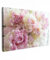 MuchoWow© Leinwand 90x60 cm Deko Schlafzimmer Aesthetic Leinwandbilder Wohnzimmer Gemälde Foto Geschenk Living Room Decoration Vintage - Blumen - Rosen - Natur