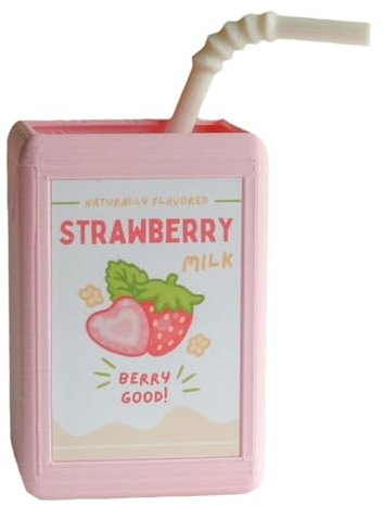 Unique Vintage Vase - Cute Planter With Juice Box | Good Decorative Vintage Vase | Vintage Inspired Rise And Shine Decorative Ceramic Vase For Container, Storage Box, Floral