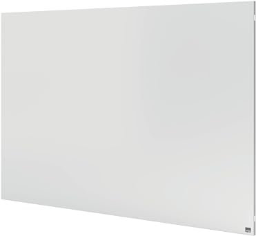 Nobo Infinity Lavagna Bianca Magnetica Senza Cornice, Realizzata in Acciaio Polimerizzato Trattato con Raggi UV, Facile da Pulire, 900 x 600 mm, 1915714