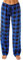 Générique Pantalon Pyjama Carreaux Femme, Bas De Pyjama Femme Chaud et Doux Pantalon De Maison Décontracté Et Confortable Pyjama Femme Hiver Automne, Bleu, L