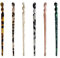 6 Stück Haarstäbchen Acetat,Haarstab Schildpatt,Haarnadel Marmor,Chinesische Haarnadeln,Hair Accessory Sticks,Dutt Spange,Retro Hairpin,Vintage-Stil Lange Haarsticks,Haar Stäbchen für Frauen Mädchen
