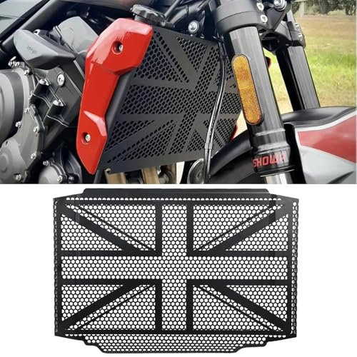 Trident 660 Motocycle Radiator Grille Guard Protection Cover for T&riumph TRIDENT 660 2021 2022 2023 2024 - Black