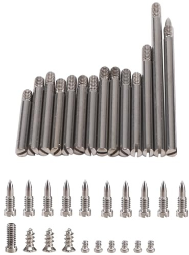 Sirxlevcy 34 StüCke/Set Klarinetten Teile Schrauben + Klarinetten Wellen Stangen Kit DIY Werkzeug Blas Instrument ZubehöR