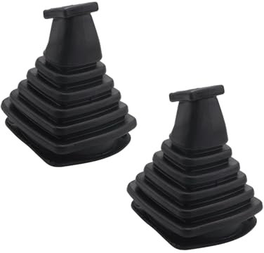 omiinitio Placa de goma para vehículos de construcción para palanca de control de grado industrial 2X