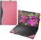 XJchen Laptop Cover Compatible with HP Elitebook 640 840 845 1040 G9 G10 G11 ProBook 440 445 14 inch G11 ZBook Firefly 14 G9 Case Protective Skin Sleeve PU Leather Pouch (Pink)