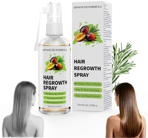 VIVEY Siero Crescita Capelli Olio Di Ricino e Rosmarino/Biotina Donna Uomo