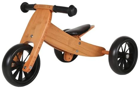 Bandits & Angels Holz 4-in-1 Smartbike für Kinder ab 1 Jahr (Bambus, unisex)