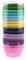 Xlloest Mini-Backförmchen aus Papier, Regenbogenfarben, 400 Stück