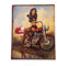 LB H&F Blechschild Retro Motorrad Blech Metallschild SEXY PIN UP - Summer