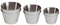 EUROXANTY Molde para Flan 6 unidades | Flanera Individual | Molde de flan liso | Molde antiadherente | Molde gelatinas | Molde para pastelitos | Molde redondo | Pack 7, 8 Y 9 cm