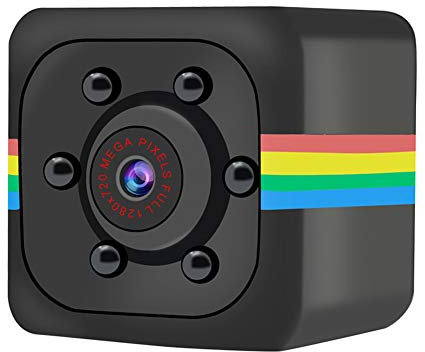 XIEJ SQ11 720P Mini Camera for Car DVR DV Recorder Micro Video Camera Small Camcorder with Night Vision for Cats Pets TF 32G (not included)