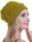 osvyo Chemo Kopfbedeckung für Damen,Turban Mütze für Frauen, Krebs Beanie Haarausfall versiegelte Verpackung SENFGELB
