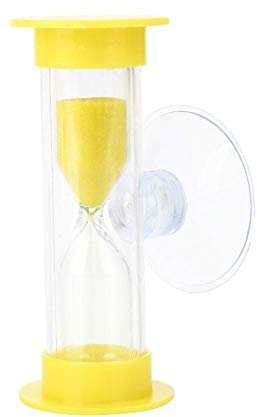 Ayrsjcl Sand Timer Bunte Sanduhr Sauger Home Bequeme Dusche Sanduhr Zubehör (zufällige Farbe)