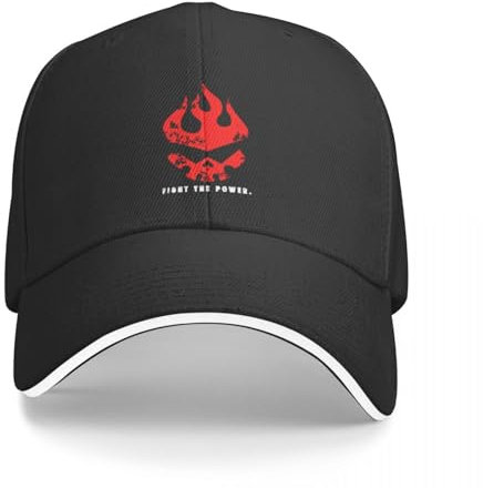 VIDOJI Unisex Baseball Cap Gurren Lagann Fight The Power Cap Baseball Cap Military Cap Man in Hat Men's Cap for Women