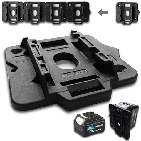 12V 5x SLE Profi Akkuhalter für Makita 12V max. CXT Akku Wandhalterung Wand Halter Akkus BL1016 BL1020 BL1021B BL1040B BL1041
