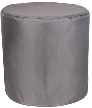 Imperméable Housse Mobilier Jardin 100x100cm, Housse de Protection Ronde, Bache Salon de Jardin Différentes Tailles, Housse de Protection Exterieure